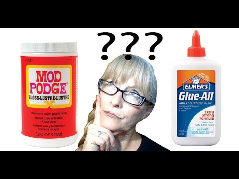 Видео: Mod Podge против Homemade — что лучше?