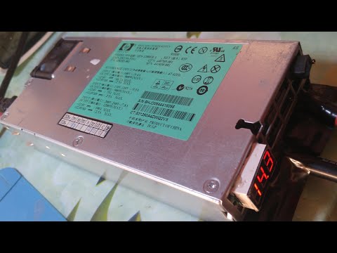 Видео: Зарядное hp hstns pd11 1200w на ремонте