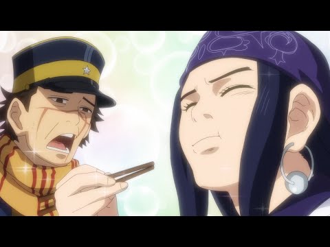 Видео: Golden Kamuy (Золотое божество) - Смешные моменты. Аниме приколы. 1 сезон.