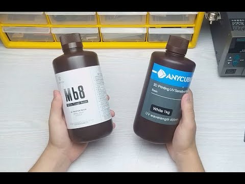 Видео: Обзор фотополимерной смолы RESIONE M68.