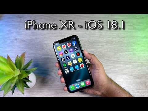 Видео: Как поживает iPhone XR с iOS 18.1? ДОКАЗАТЕЛЬСТВО ЭФФЕКТИВНОСТИ в 2024 ГОДУ