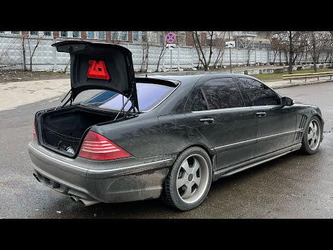 Видео: W220 - КУПИЛ ШАЛЬНОГО МОТЫЛЯ НА 306 л.с | AMG ВЫХЛОП, AMG САЛОН, WALD ОБВЕС  | ЧАСТЬ 1