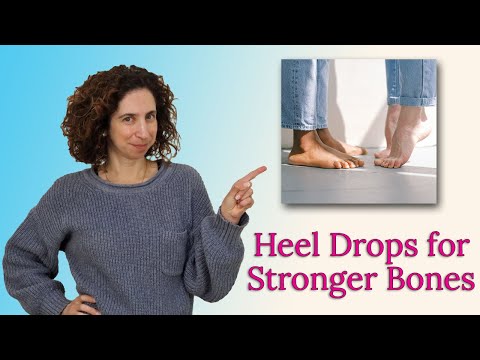 Видео: Опускание пяток для укрепления костей: простое упражнение, которого вам не хватает! — Упражнения ...