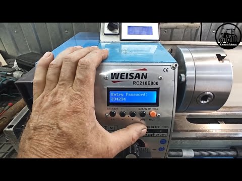 Видео: токарный станок WEISAN WM210V800 ( WEISAN RC210E800 электронная гитара ) #Фсёпро100