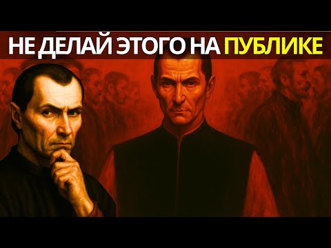 Видео: 9 правил Макиавелли, чего НЕЛЬЗЯ делать на публике