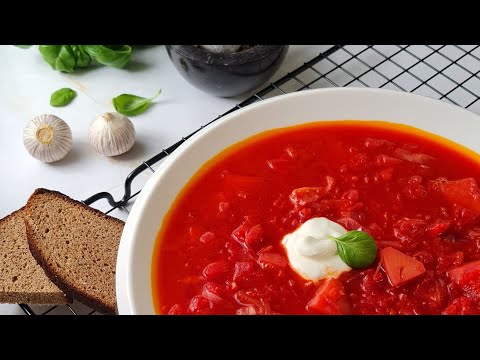 Видео: Быстрый и вкусный Борщ без мяса в Термомикс