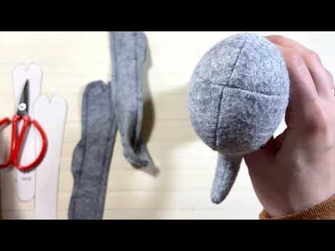 Видео: 🇺🇦Набиваем наполнителем и зашиваем ручки и ножки слоненка Тильда из фетра #4 | Tilda Elephant Sew