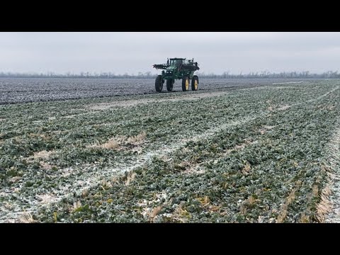 Видео: 10.01.2024р. Вносимо КАС-32 на ріпак та пшеницю.