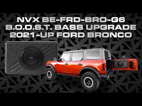 Видео: Ford Bronco 2021+ получает БЕЗУМНОЕ улучшение басов! (Полная установка)