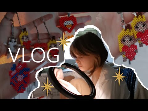 Видео: домашний VLOG//♡брелоки к 14 февраля♡//☆выполнила заказ☆//бисер//☆