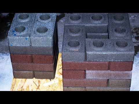 Видео: Аз 300 то 900сомони даромад.Прочные стены из лего кирпича