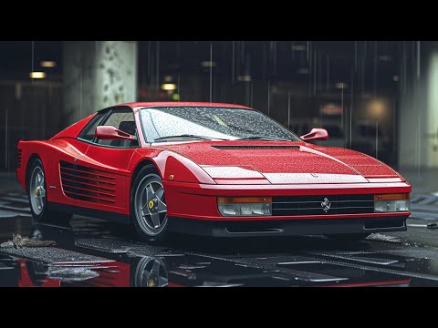 Видео: Феррари Testarossa-мечта с постера!