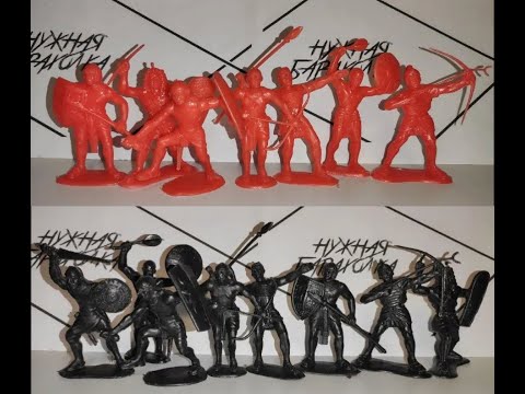 Видео: Солдатики египтяне  Днепропетровского завода