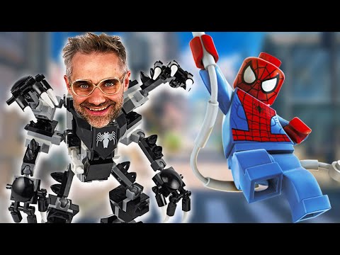 Видео: LEGO ВЕНОМ VS ЧЕЛОВЕК-ПАУК! ДОКТОР ЗЛЮ И ЛЕГО MARVEL SUPER HEROES - СУПЕРГЕРОИ В БЕДЕ!