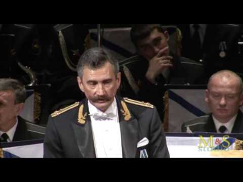 Видео: Юбилейный концерт к 70летию Центрального концертного образцового оркестра ВМФ  дирижёр - А.КАРАБАНОВ