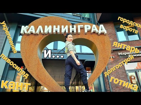 Видео: Калининград и Берег Балтики с Котом. Прогулки по Калининграду, День 1.