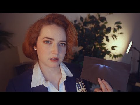 Видео: ASMR Секретные материалы | Интервью с агентом Скалли (Они слушают)