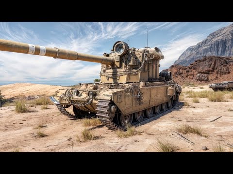 Видео: FV4005 Stage II - Необлаченный охотник - World of Tanks