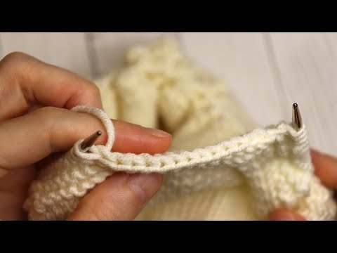 Видео: НЕОБЫЧНОЕ закрытие петель спицами
