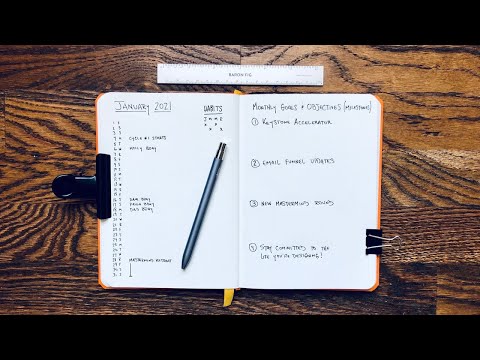 Видео: Минималистичный Bullet Journal для начинающих