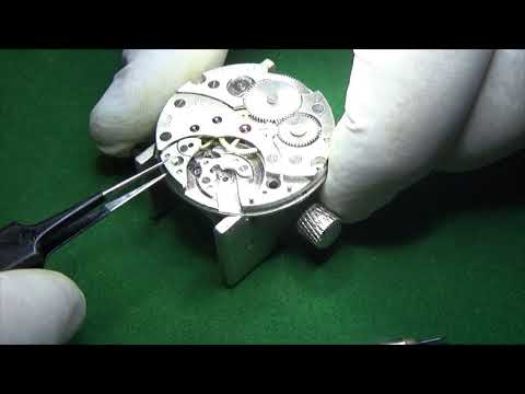 Видео: Восстановление механизма часов Молния 3602