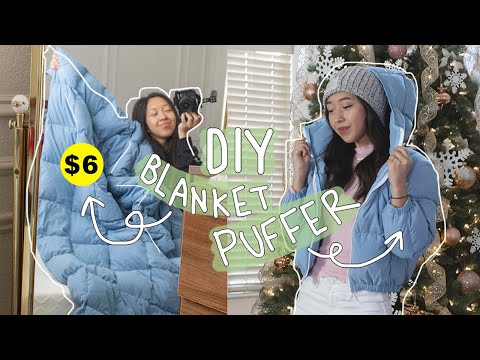 Видео: [Сделай сам] Сделайте пуховик из старого одеяла | Thrifted Transformations @coolirpa