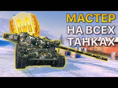 Видео: МАСТЕР на ВСЕХ Танках Tanks Blitz 550/554