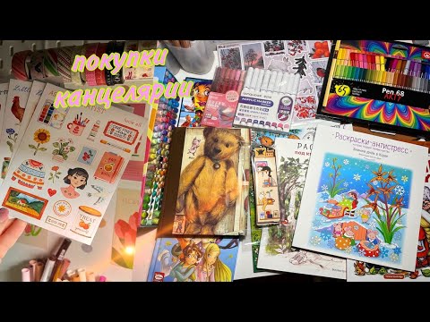 Видео: ПОКУПКИ КАНЦЕЛЯРИИ с ВБ и не только