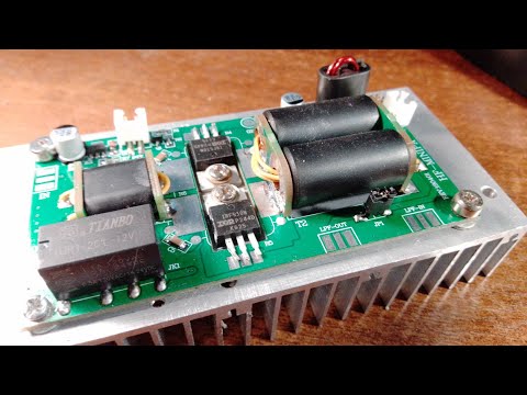 Видео: MiniPA 70 ватт из Китая для USDX+ Замеры после доработки