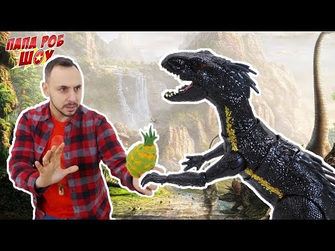 Видео: ПАПА РОБ И JURASSIC SURVIVAL
