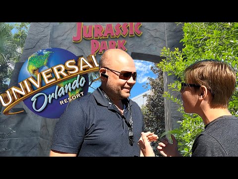 Видео: Парк Юниверсал в Орландо. Часть 2. Парк Юрского периода. Кинг Конг. Universal Studios.