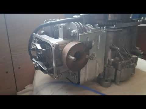 Видео: Гибрид Ветерок + Чемпион 13л.с.  Ремонт двигателя G340VKE