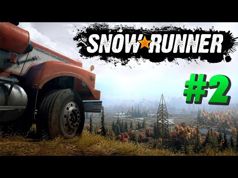 Видео: SnowRunner 2020 - Открыл Гараж и Зимнюю Карту (SpinTires, MudRunner) Мичиган #2