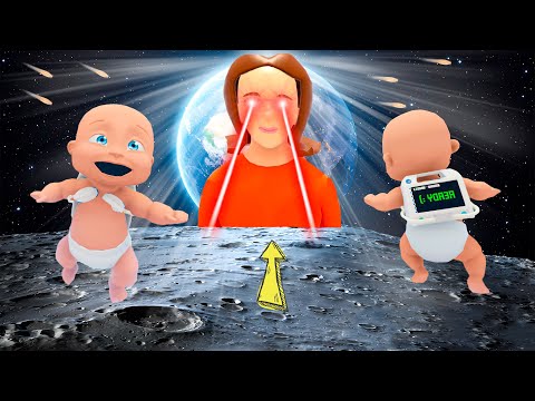 Видео: Балалар Космосқа Мамасына ҰШТЫ!