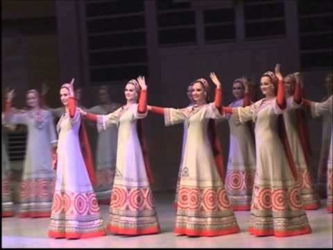 Видео: Ансамбль "Березка", фрагмент репетиции и выступления в ММДМ