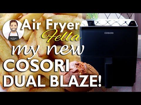 Видео: Обзор аэрофритюрницы Cosori Dual Blaze | Распаковка, тестирование и полный обзор | Air Fryer Fella