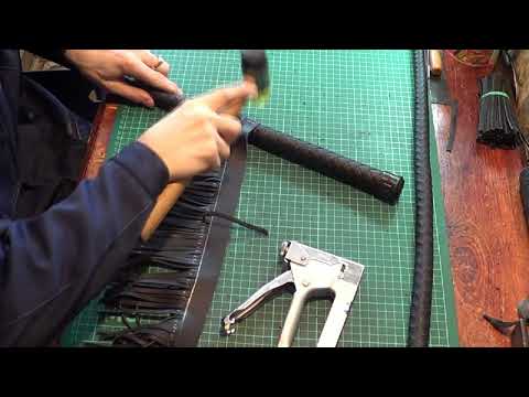 Видео: Как закрепить Бахрому на Нагайку или Кнут-Арапник