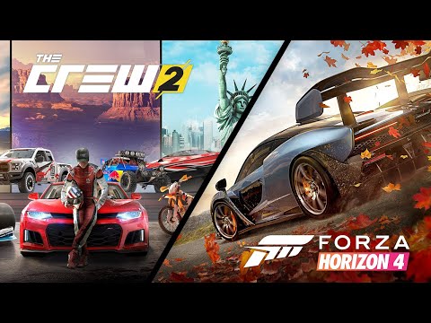 Видео: Forza Horizon 4 vs The Crew 2, что же лучше?