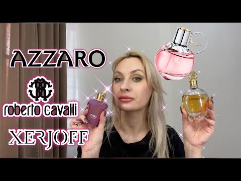 Видео: Новые парфюмы для Весны AZZARO, ROBERTO CAVALLI,  XERJOFF