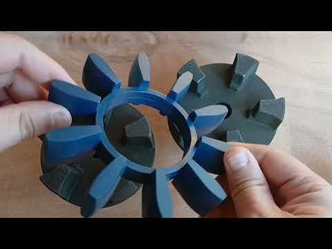 Видео: Эластичная кулачковая муфта Desch Hadeflex xw1