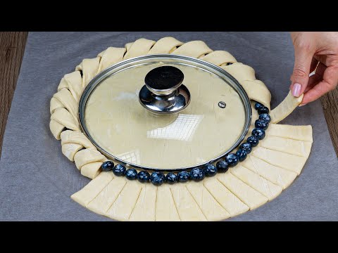 Видео: Любимый семейный рецепт! Десерт из слоёного теста всего за 10 минут.