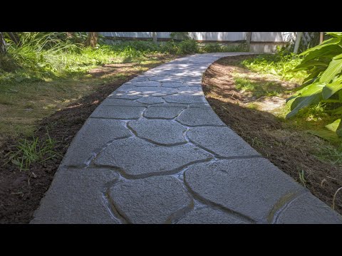 Видео: САМАЯ ДЕШЕВАЯ И ПРИ ЭТОМ КАЧЕСТВЕННАЯ САДОВАЯ ДОРОЖКА