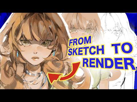 Видео: Как я рендерю — от эскиза до процесса рендеринга