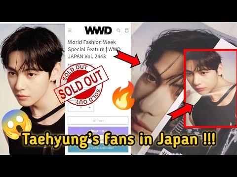 Видео: Минуту назад! Сила Тэхёна не остановить — Корея, США, Япония... Журнал РАСПРОДАН!