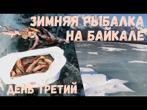 Видео: Зимняя рыбалка на Байкале. День третий. Матросы. #Байкал #Рыбалканабайкале #рыбалка #зимняярыбалка