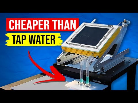 Видео: Неограниченная пресная вода: может ли прорыв Массачусетского технологического института спасти нас?