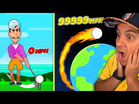 Видео: Удар по мячу для гольфа со скоростью 4 591 682 350 617 922 045 832 миль в час