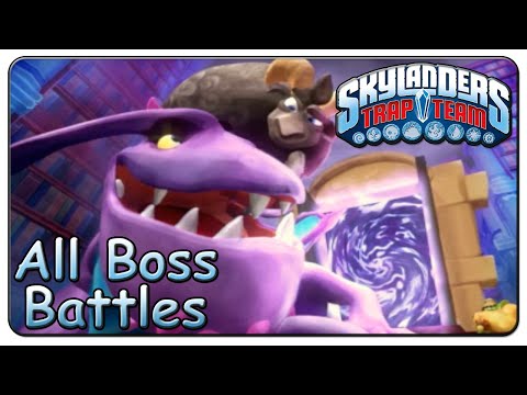 Видео: Skylanders Trap Team (3DS) — Все боссы