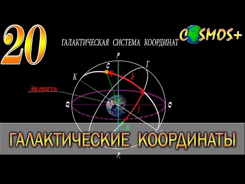 Видео: КООРДИНАТЫ ● НЕБЕСНЫЕ КООРДИНАТЫ ● ГАЛАКТИЧЕСКАЯ СИСТЕМА КООРДИНАТ