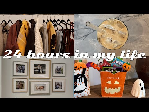 Видео: Проведите 24 часа со мной | Рецепт латте с солёной карамелью, Корзинка «Бу», Больше новостей о до...